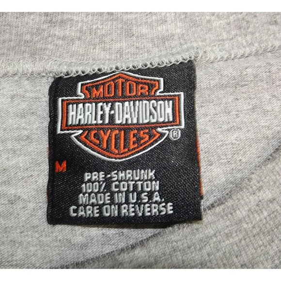 Harley Davidson Gray Tanktop Black Hills, Sturgis Rally, Grand Rapids ,SD Size M - Picture 3 of 6
